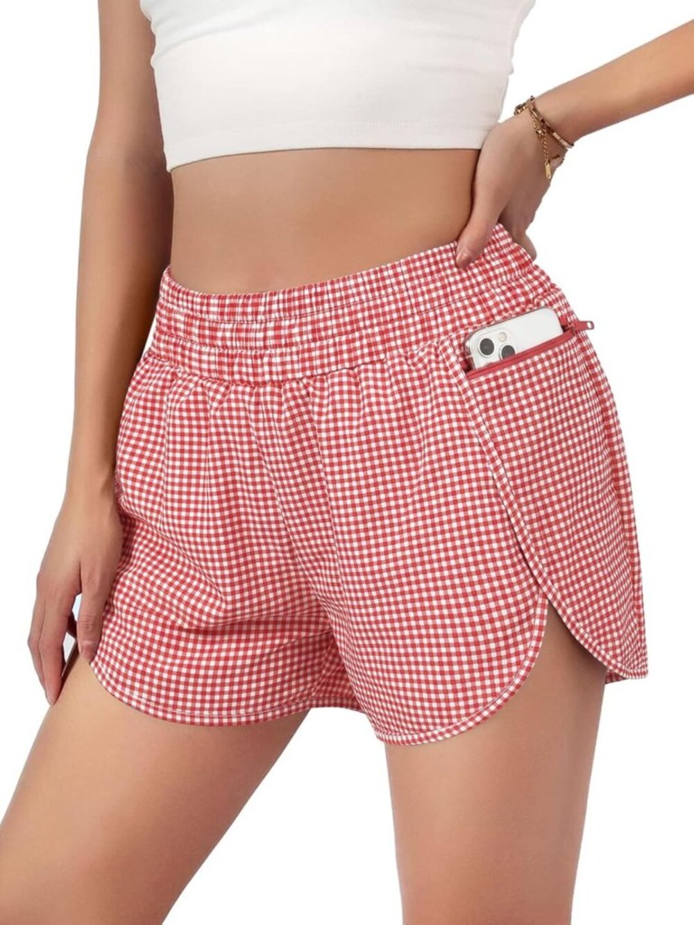 Quick-Dry Women's Athletic Running Shorts | Gym Workout 1.75" Activewear